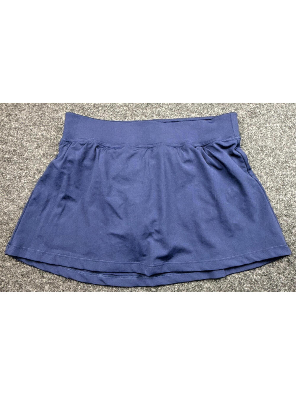 Dolfin Swim Skirt Womens Small Blue Athletic Swim Skort Built-In Shorts NWT